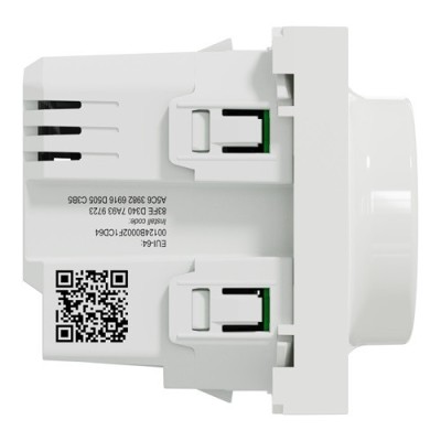 Schneider - Wiser Unica - variateur rotatif - 2 fils - zigbee - blanc - méca seul - Réf : NU351618W