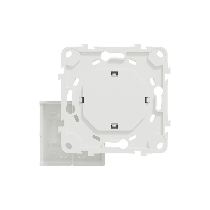Schneider - Wiser Unica - interrupteur centralisé sans fil 2 ou 4 BP - Blanc - Réf : NU557118W