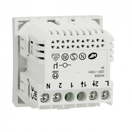 Interrupteur Connecté Volet-roulant 4A Zigbee Blanc SCHNEIDER Wiser Passerelle Wifi Zigbee Pour Les Appareils Du Systeme Wiser Generation 2