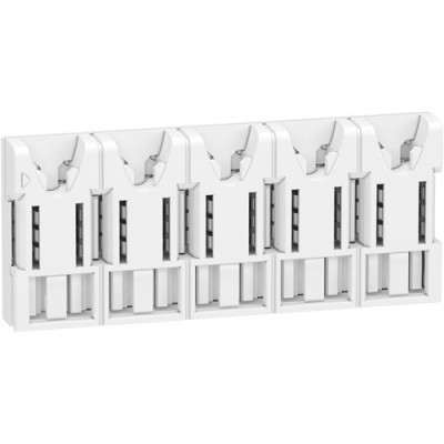 Schneider - Resi9 XE - répartiteur système embrochable - 5 modules - sans connecteur - Réf : R9EXHS05