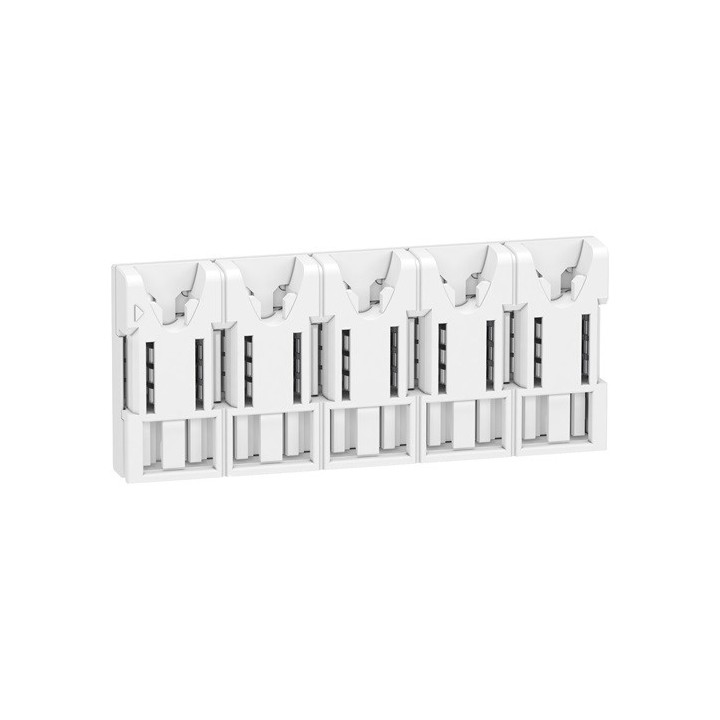 Schneider - Resi9 XE - répartiteur système embrochable - 5 modules - sans connecteur - Réf : R9EXHS05