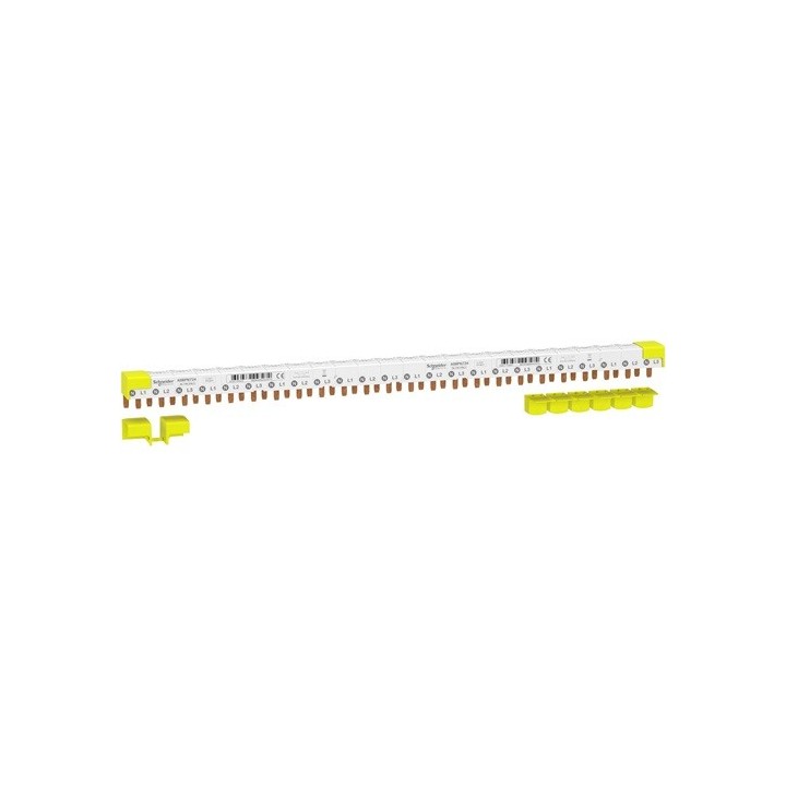 Schneider - Acti9 iDT40 - peigne - 3P+N - 24 modules de 18mm - 80A - Réf : A9XPN724