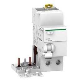 Schneider Electric - Acti9 vigi iC60 - bloc différentiel - 2P 40A 300mA type AC 230-240V 400-415V - Réf : A9V44240