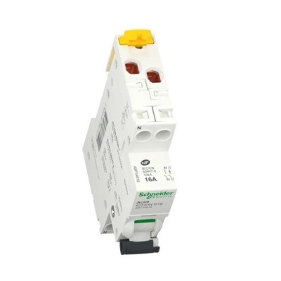 Schneider - Acti9 iDT40N - disjoncteur modulaire - 1P+N D 16A 6000A/10kA - Réf : A9P34616