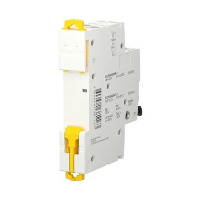 Schneider - Acti9 iDT40K - disjoncteur modulaire - 1P+N - 16A - courbe C - 4500A/4,5kA - Réf : A9P71616