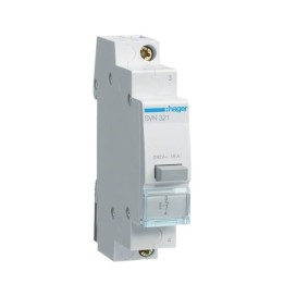 Hager - Bouton poussoir 1O impulsion - Réf : SVN321