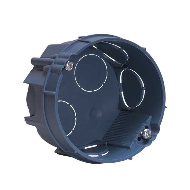 Eur'Ohm - Boîte d'encastrement à sceller pour mur maçonné - Prof. 40mm - Réf : 52103