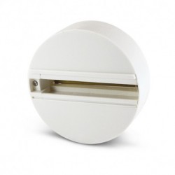 Miidex Lighting - Patère blanc Ø112 x 35 mm - Réf : 82020