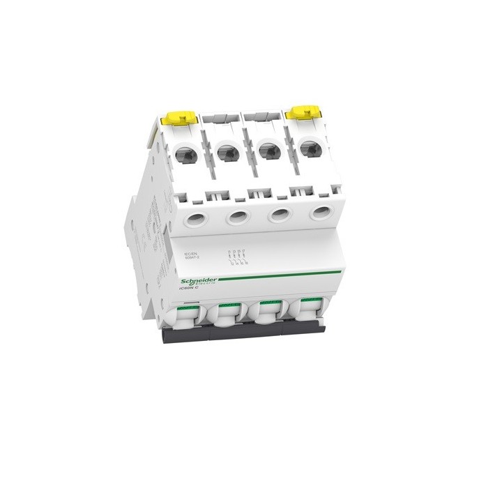 Schneider Electric - Acti9, iC60N disjoncteur 4P 32A courbe C - Réf : A9F74432