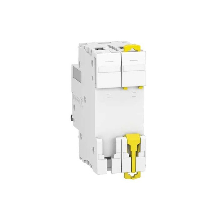 Schneider - Acti9, iC60N disjoncteur 2P 63 A courbe C - Réf : A9F74263