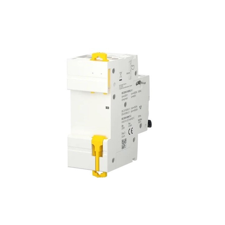 Schneider - Acti9 iDD40K - disjoncteur différentiel - 1P+N C 20A 4500A/4,5A 300mA type AC - Réf : A9DK5620