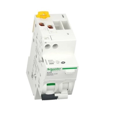 Schneider - Acti9 iDD40K - disjoncteur différentiel - 1P+N C 20A 4500A/4,5A 300mA type AC - Réf : A9DK5620