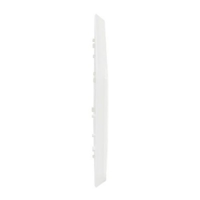 Schneider - Unica Pro - plaque de finition - Blanc - 6 modules - Réf : NU411618