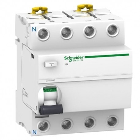 Acti9 iID interrupteur différentiel 4P 25A 30mA type AC - Réf : A9R41425