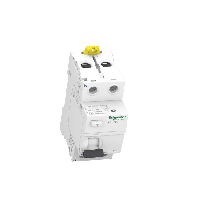 Schneider - Acti9, iID interrupteur différentiel 2P 40A 30mA type AC - Réf : A9R11240