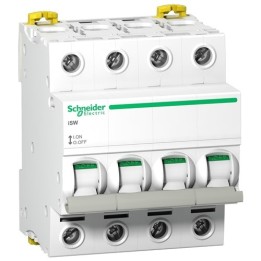 Schneider - Acti9, iSW interrupteur-sectionneur 4P 40A 415VAC - Réf : A9S65440