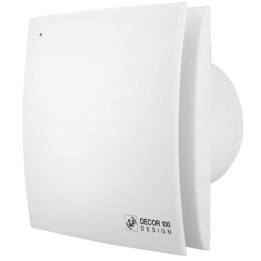 S&P - Aérateur extra-plat design, 80 m3/h, 10,7W, clapet anti-retour - 100 C - Réf : 401446