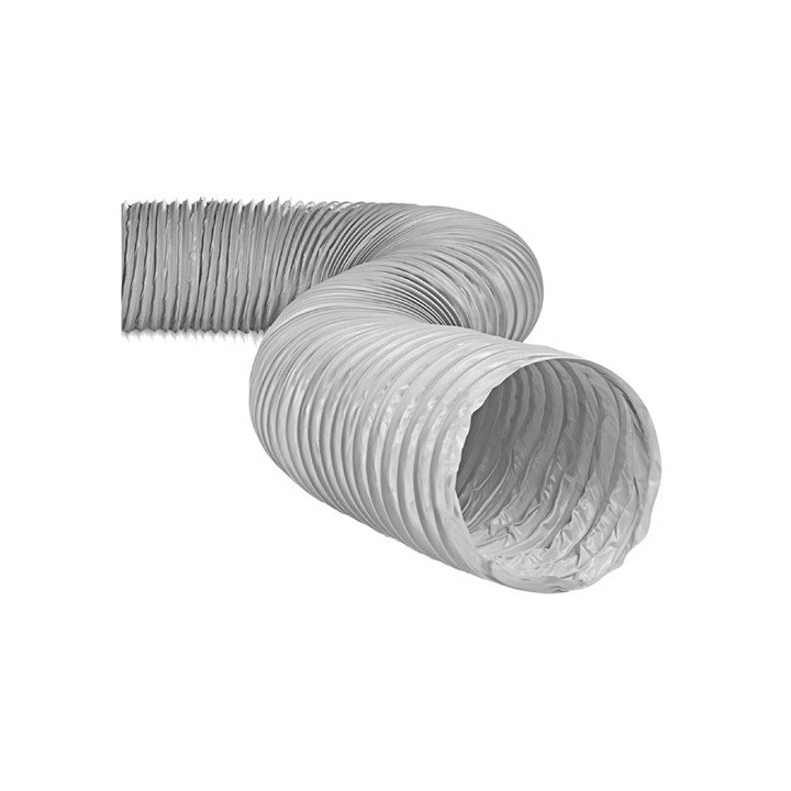 S&P - Gaine souple PVC - Ø 125 - Longueur 6 m - Spiral en fil d'acier - Réf : 810198