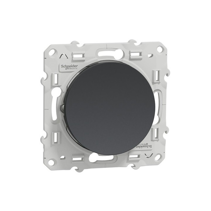 Schneider Odace - Permutateur - Anthracite - Réf : S540205