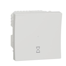Schneider - Unica - Minuterie - tempo 5min - 8h - 10A - connex 3 fils - Blanc - méca seul - Réf : NU353518