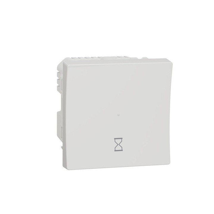 Schneider - Unica - Minuterie - tempo 5min - 8h - 10A - connex 3 fils - Blanc - méca seul - Réf : NU353518
