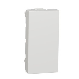 Schneider - Unica - Obturateur - 1 module - Blanc - mécanisme seul - Réf : NU986518