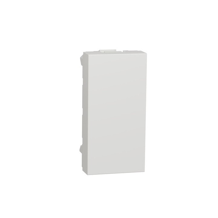 Schneider - Unica - Obturateur - 1 module - Blanc - mécanisme seul - Réf : NU986518