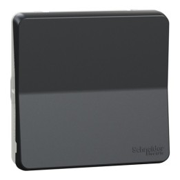 Schneider Mureva Styl - Bouton Poussoir composable IP55- connexion automatique gris - Réf : MUR35027