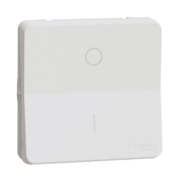 Schneider Electric - Mureva Styl - Interrupteur bipolaire - composable - IP55 - IK08 - blanc - Réf : MUR39033