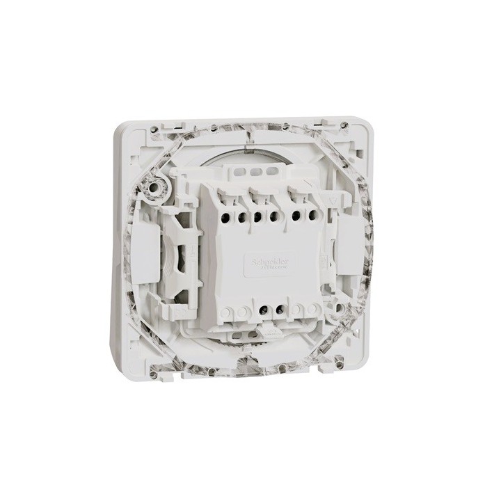 Schneider Electric - Mureva Styl - Interrupteur bipolaire - composable - IP55 - IK08 - blanc - Réf : MUR39033