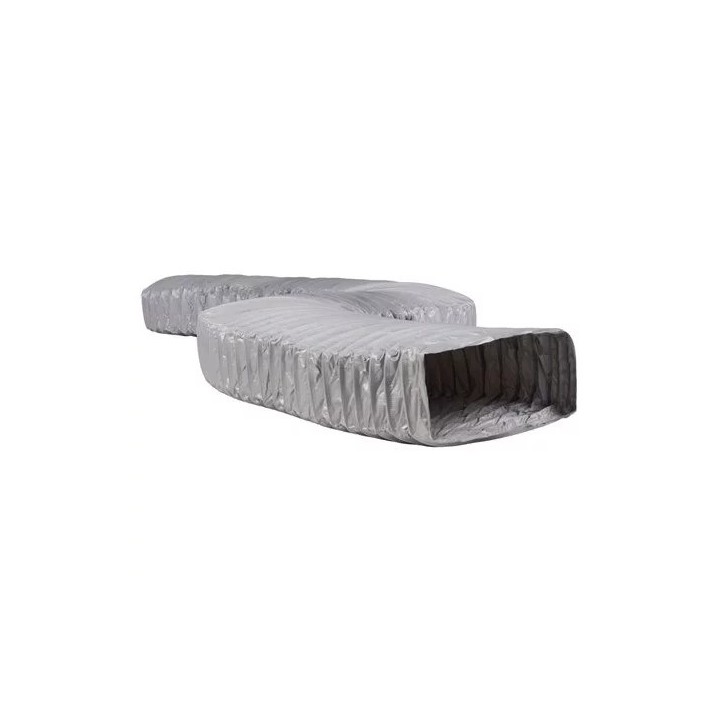 S&P - Gaine souple rectangulaire renforcée PVC GRX - 90x45mm - Ø 80 mm - Réf : 813961