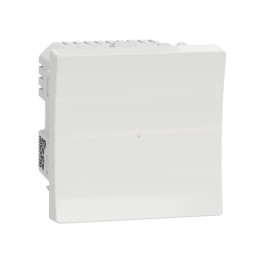 Schneider - Wiser Unica - variateur poussoir - 2 fils - zigbee - blanc - méca seul - Réf : NU351518W