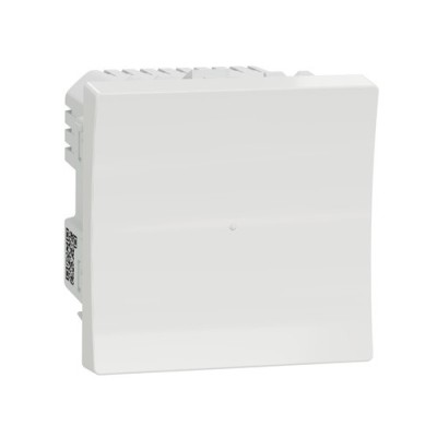 Schneider - Wiser Unica - variateur poussoir - 2 fils - zigbee - blanc - méca seul - Réf : NU351518W