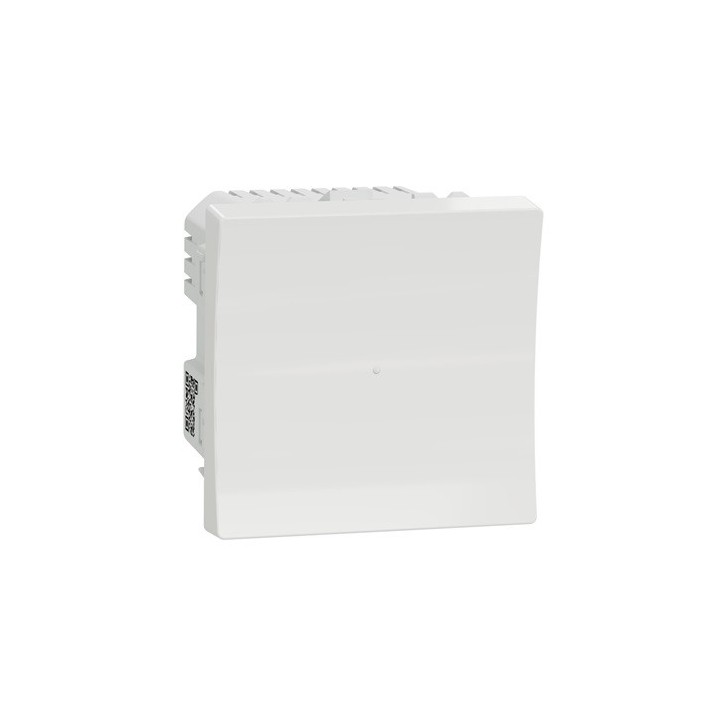 Schneider - Wiser Unica - variateur poussoir - 2 fils - zigbee - blanc - méca seul - Réf : NU351518W