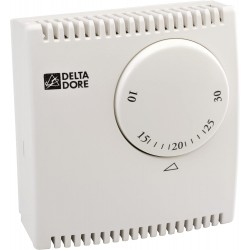 Delta Dore - Thermostat d'ambiance non programmable filaire TYBOX 10 universel - Réf : 6053038