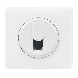 Legrand Céliane - Prise Rj45 Téléphone/Informatique - Catégorie 6 - FTP - Ensemble Blanc complet à Griffes - Réf : 099564G