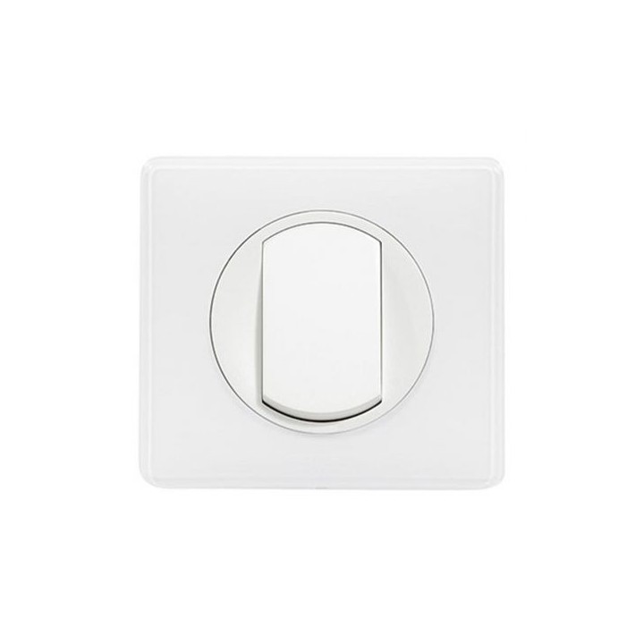 Legrand Céliane - Va et Vient 10A - Ensemble blanc complet - Réf : 099565