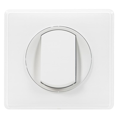 Legrand Céliane - Bouton Poussoir 6A - Ensemble Blanc complet - Réf : 099570