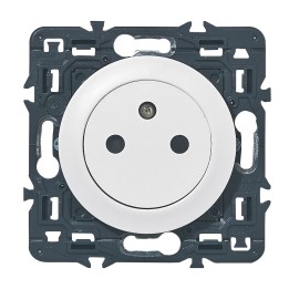 Legrand Céliane - Prise 2P+T Surface Affleurante - Ensemble Blanc à composer - Réf : 099703