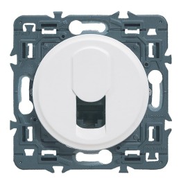 Legrand Céliane - Prise Rj45 Téléphone/Informatique - Catégorie 6 - FTP - Ensemble Blanc à composer - Réf : 099711
