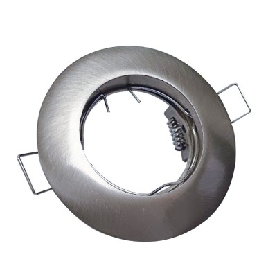 Krisane - Support spot fixe - avec douille GU10 - IP20- aluminium - Réf : KRI20031