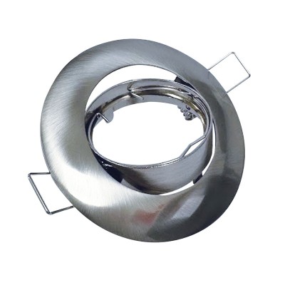 Krisane - Support spot orientable - avec douille GU10 - IP20- aluminium - Réf : KRI20032