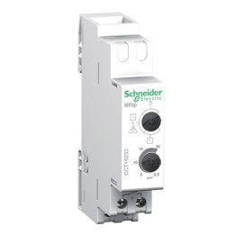 Schneider - Acti9 MINp - minuterie 30s..20mn/1h - contact 16A/230Vca - fonction télérupteur - Réf : CCT15233