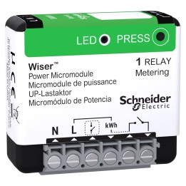 Schneider - Wiser - micromodule encastré - zigbee - pour pilotage ballon eau chaude - Réf : CCTFR6730