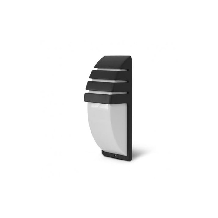 Miidex Lighting - Applique murale E27 gris anthracite IP44 - Réf : 70253