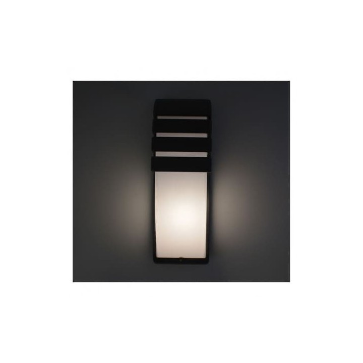 Miidex Lighting - Applique murale E27 gris anthracite IP44 - Réf : 70253