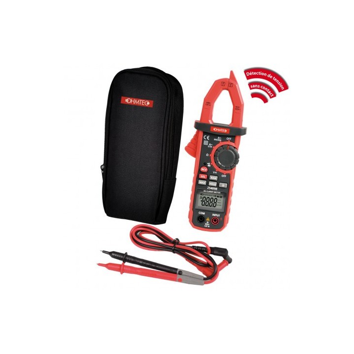 Ohmtec - Pince ampèremétrique - 600V - CATIII - Réf : 254098