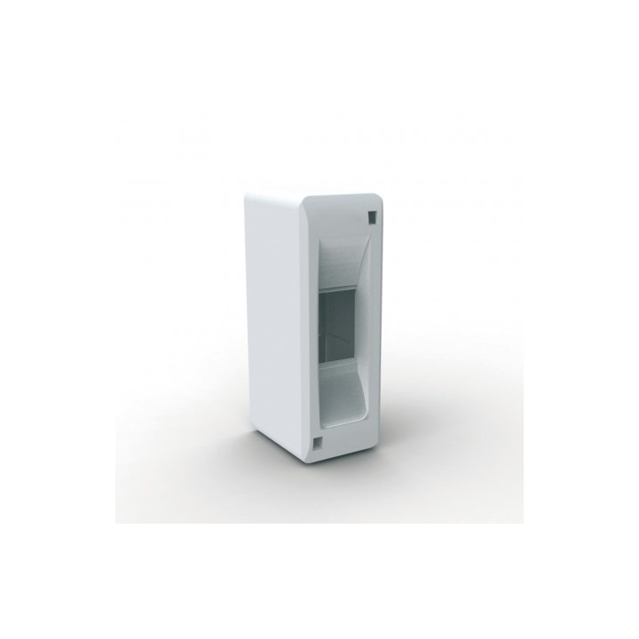 Ohmtec - Coffret de répartition - 1 rangée - 2 modules - Réf : 423140