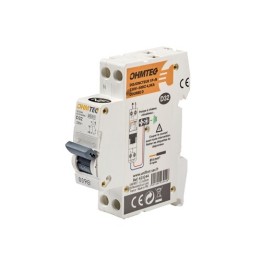 Ohmtec - Disjoncteur à vis 1P+N 32A 4.5kA/6kA Courbe D - Réf : 423244