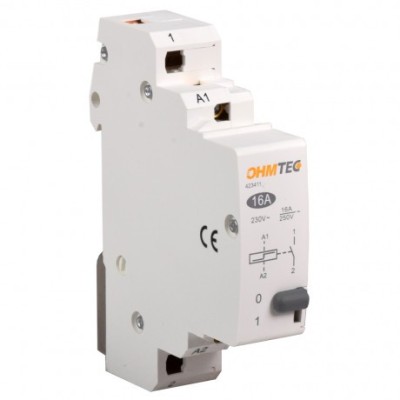 Ohmtec - Télérupteur électromécanique 16A - Réf : 423411